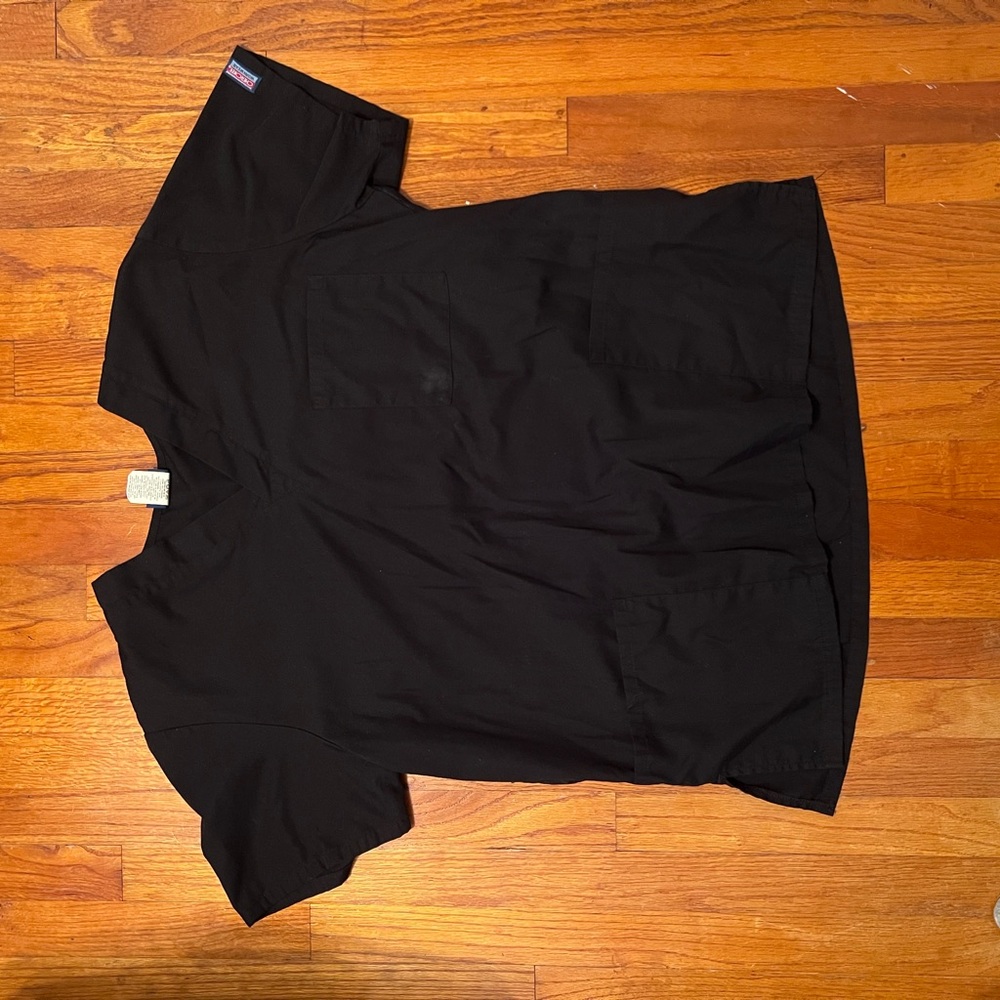 Black Scrub Top